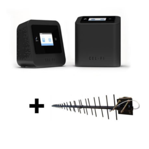 Image of Cel-Fi PRO Repeater for Optus 3G/4G with Blackhawk LPDA Antenna